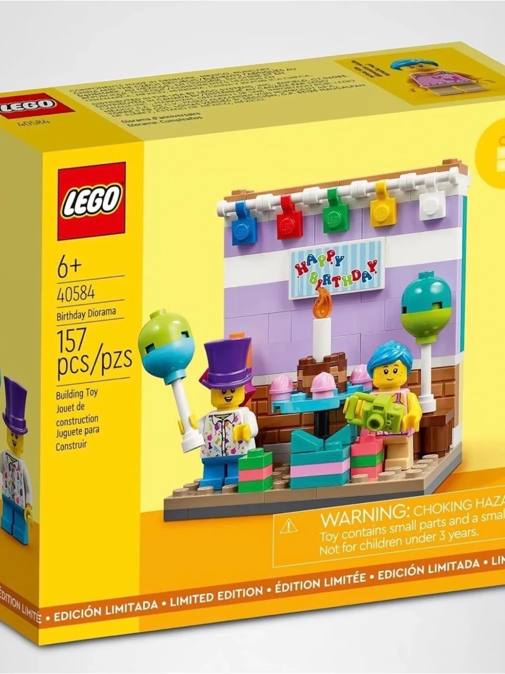 LEGO Birthday Party Display